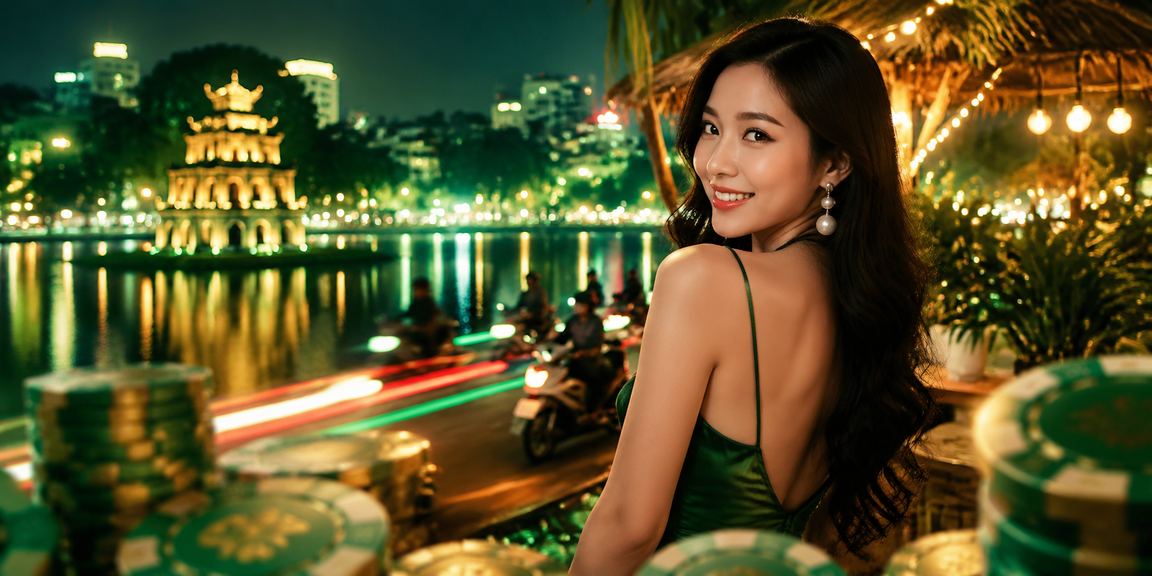 Không khí đặt cược bóng đá tại Hà Nội với ánh đèn neon rực rỡ trong đêm – người hâm mộ theo dõi tỷ lệ kèo trực tiếp